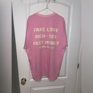 Homme + Femme Beverly Hills T-Shirt Size M NWOT